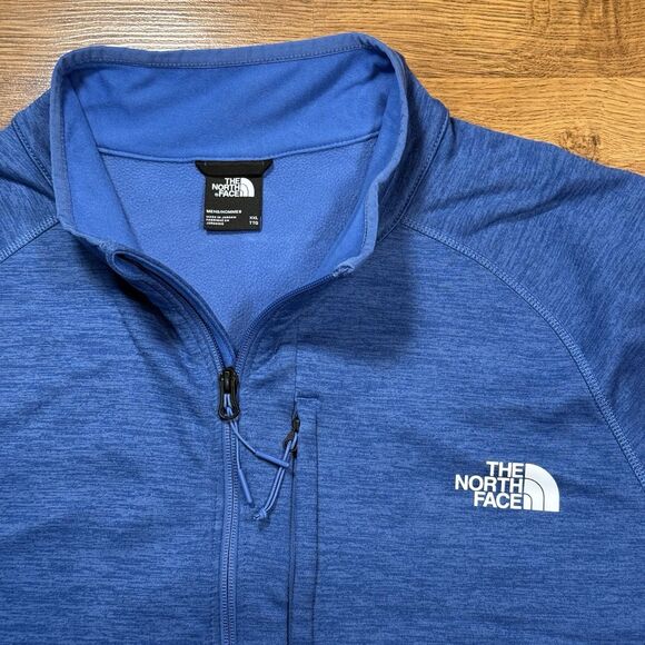 The North Face Canyonlands Men’s XXL Navy Fleece 1/4 Zip Pullover Jacket Stylish - Picture 2 of 7